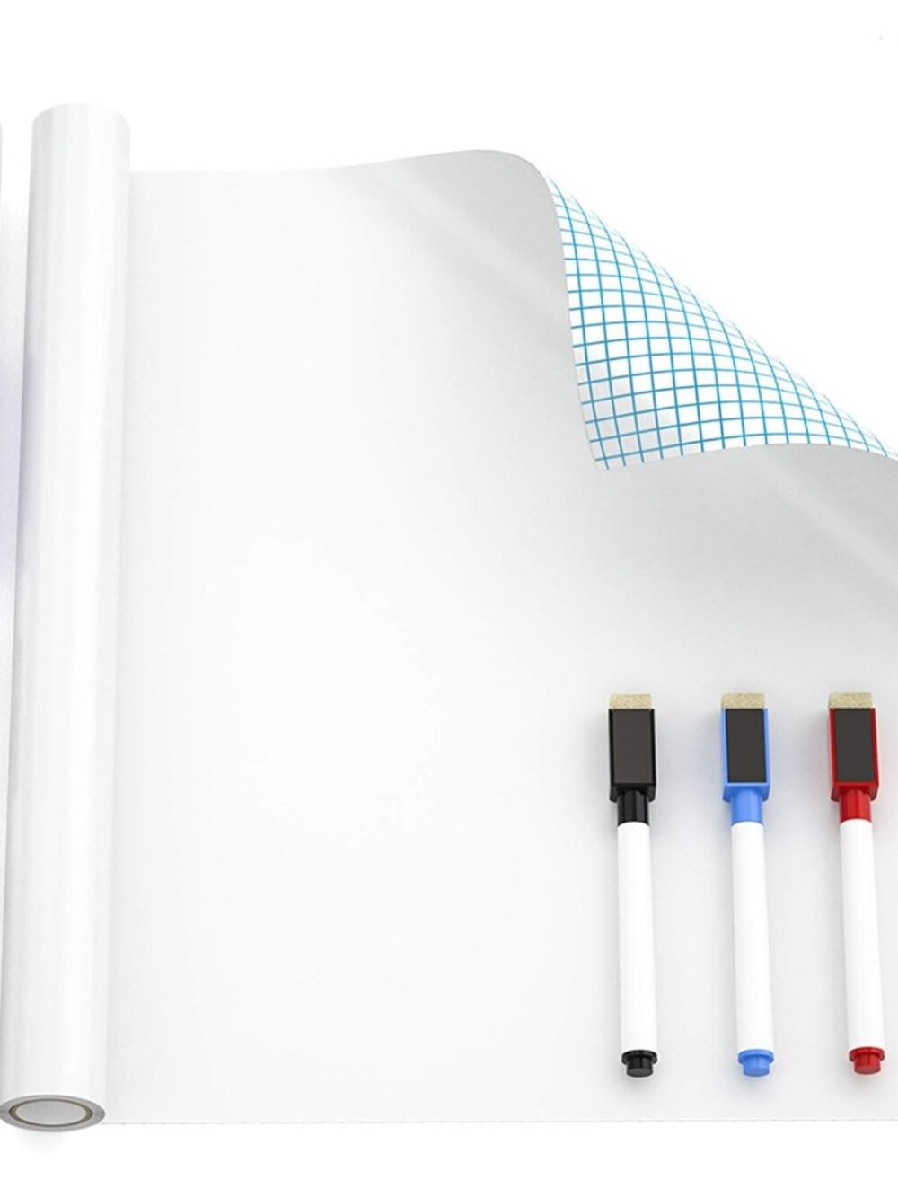 Dry Erase Whiteboard Sticker Wall Decor 17.7" X 78.7"6.5 ft Paper